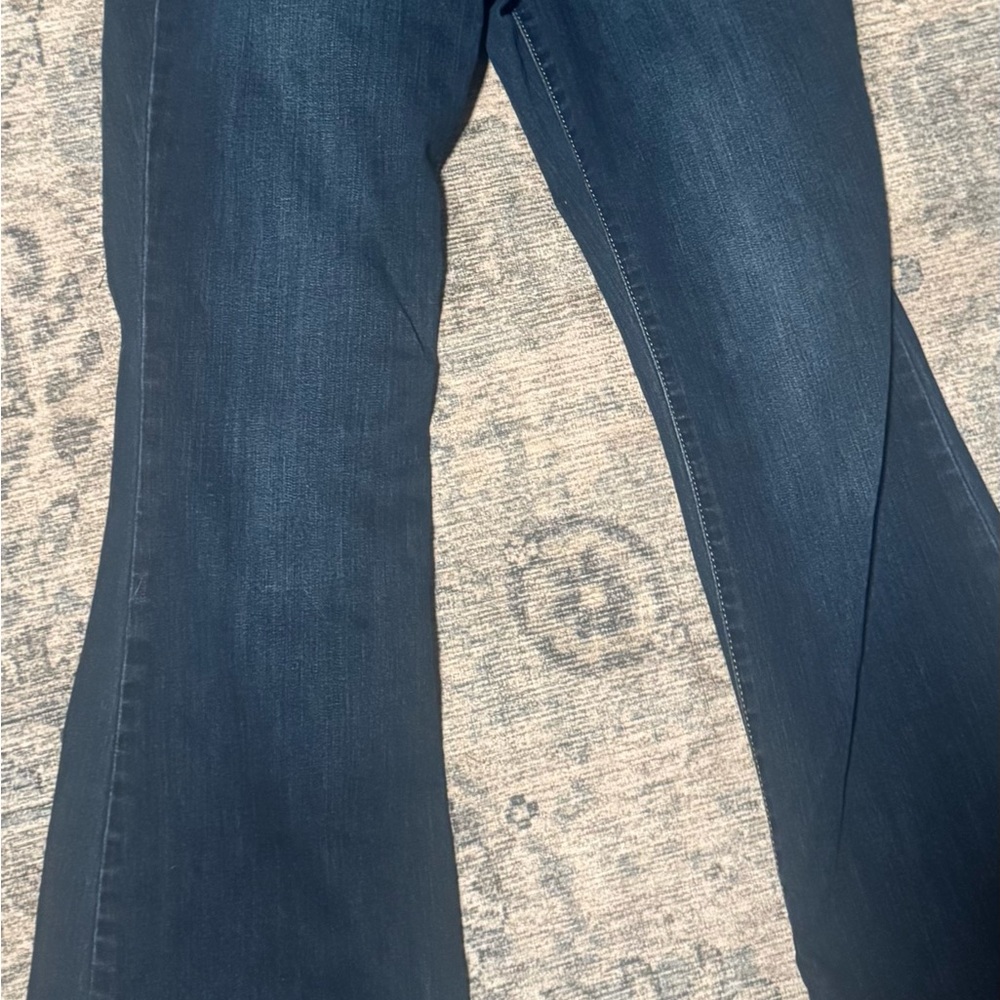 Jessica Simpson Blue Flare Wide Leg Jeans
